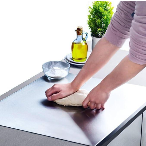 Stainless Steel Chopping Board (35x31cm)