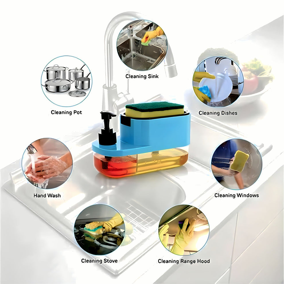 3-in-1 Kitchen Soap Dispenser