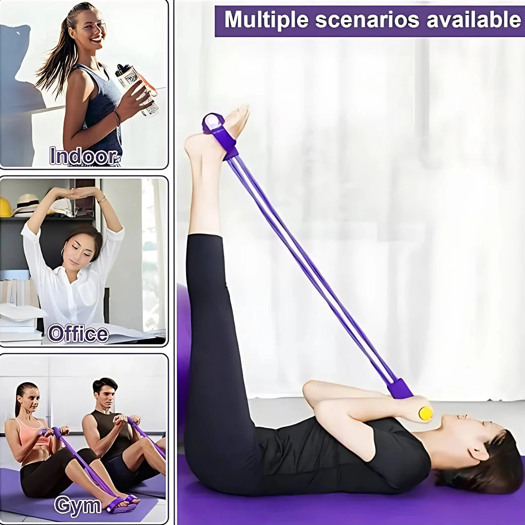 Yoga Pedal Puller Resistance Band Fitness