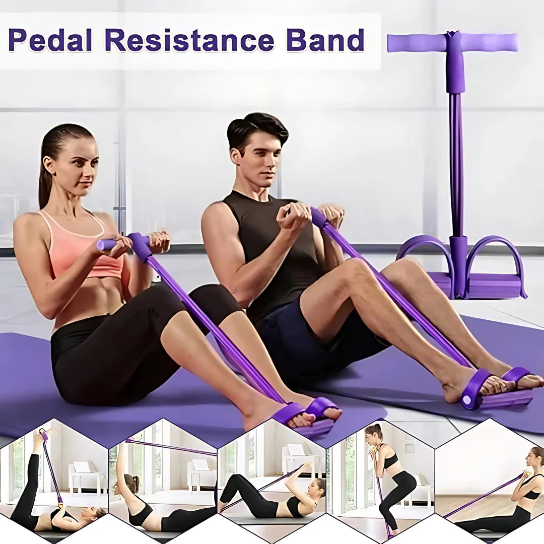 Yoga Pedal Puller Resistance Band Fitness
