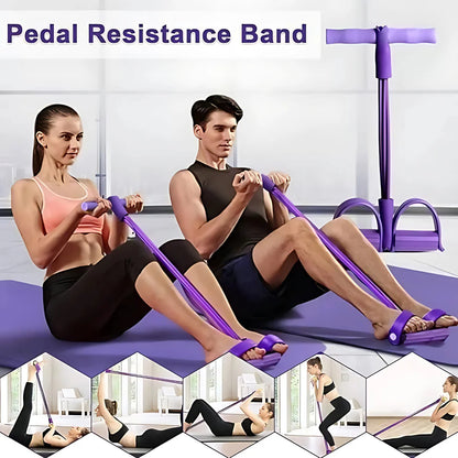 Yoga Pedal Puller Resistance Band Fitness