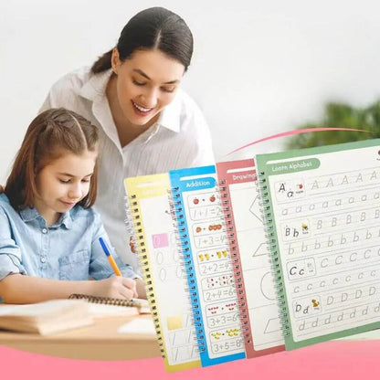 Magic Practice Copybook (4 Book + 10 Refill) (A-127)