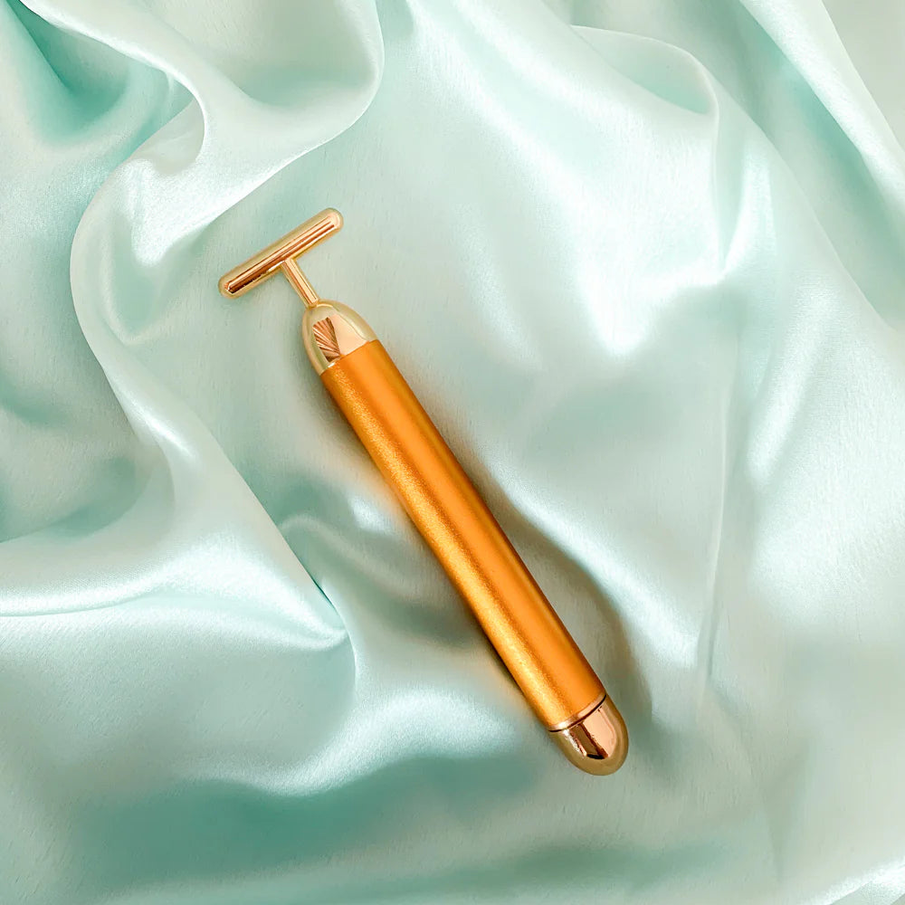 24K Gold Energy, Electric Facial Massage Roller