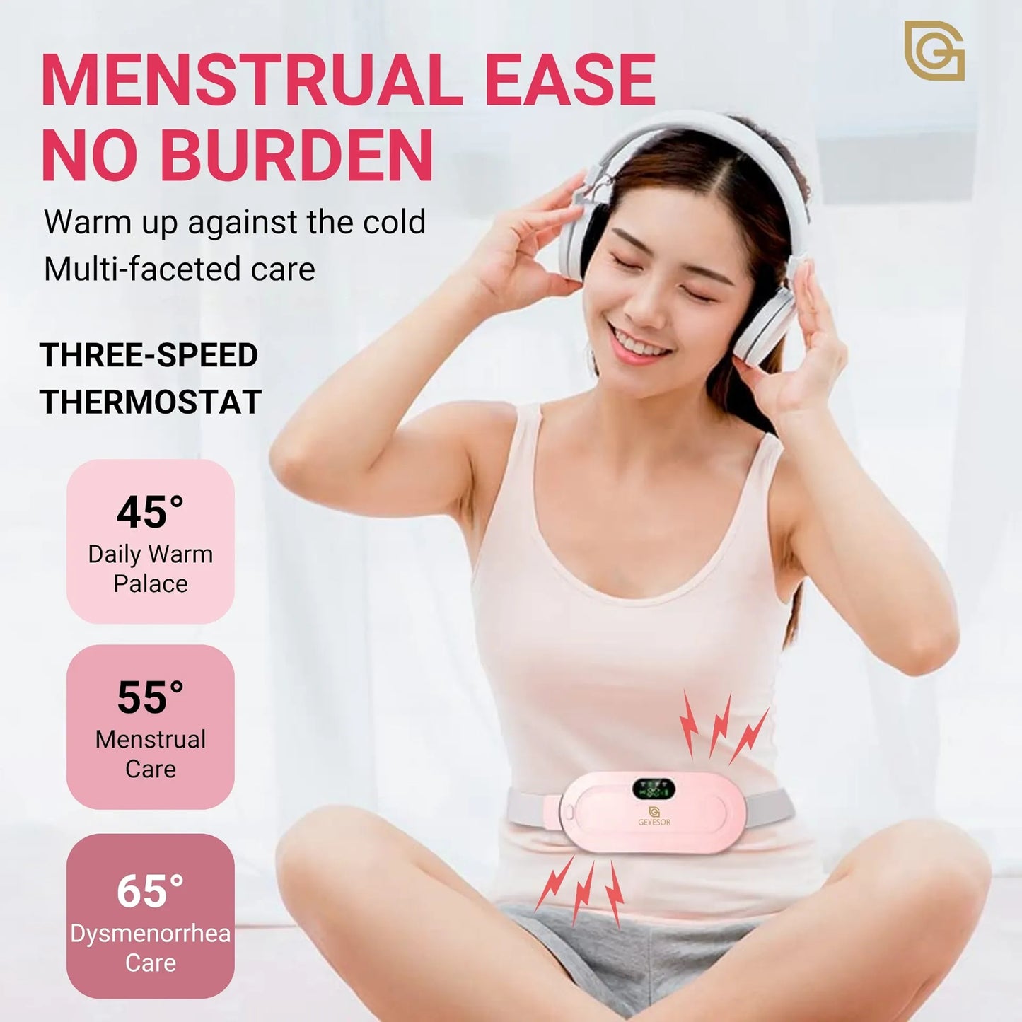 Portable Cordless Heating Pad - Menstrual Heating Pad